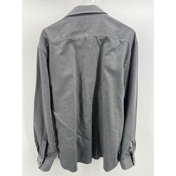 Robert Graham Modern American Blue White Gingham Tailored Fit Button-Down Sz 4XL - Picture 5 of 8